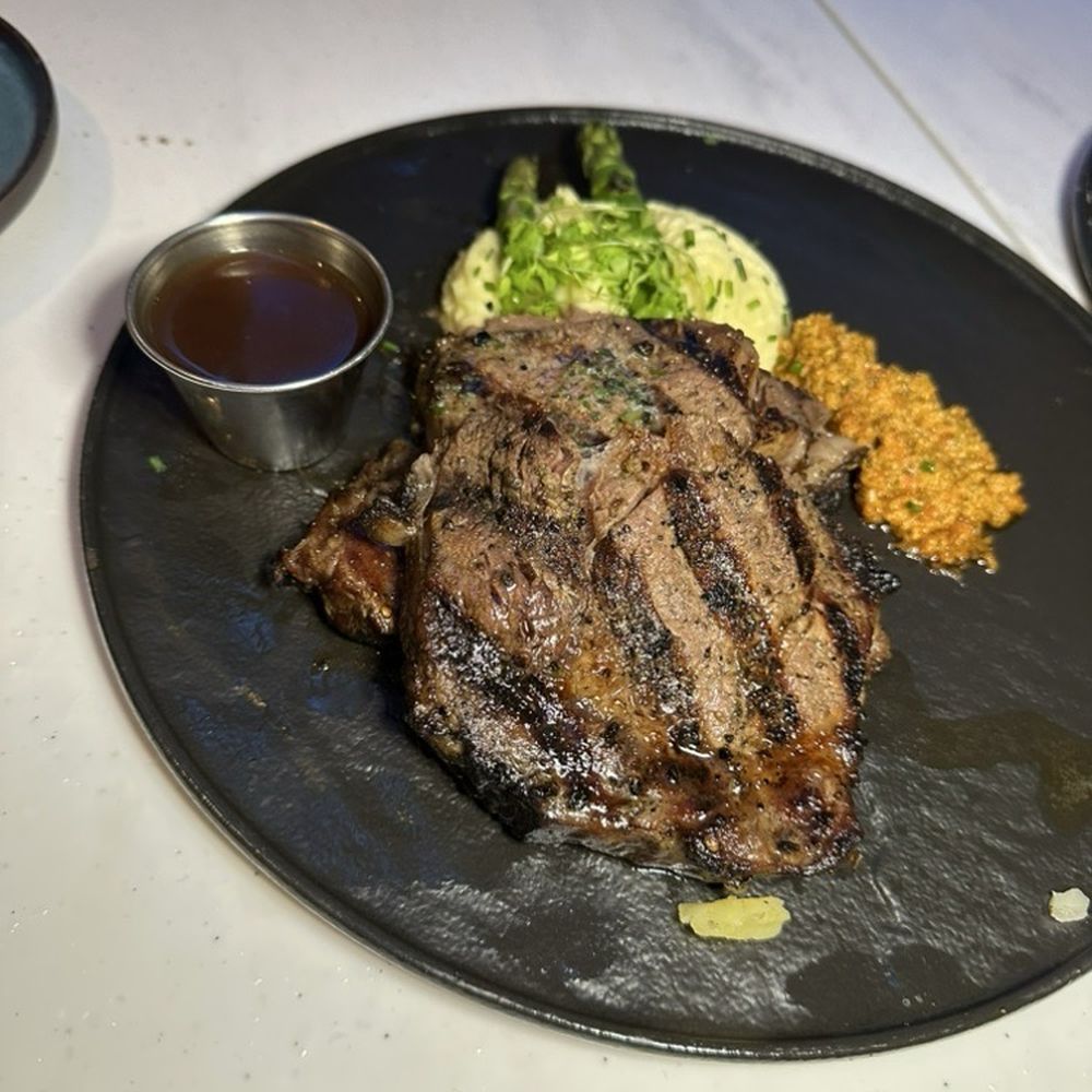 Skydome Restaurant - Ribeye with mashed potatoes - Lounges Near Me - Arlington, Virginia Skydome Restaurant - Ribeye with mashed potatoes - Lounges Near Me - Arlington, Virginia