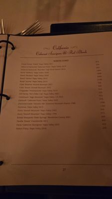 Menu photo 7 Golden Steer at One Fifth New York, NY Menu photo 7 Golden Steer at One Fifth New York, NY