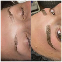Forever Flawless Permanent Cosmetics - Combo Brow. Microblade. Powder brow. Ombré Brow