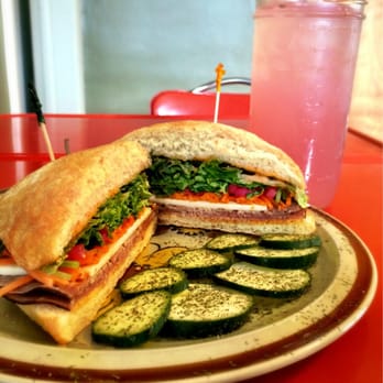 The Weathervane Cafe - Spicy beef sandwich with lavender lemonade. - Coffee & Tea Near Me - Denver, Colorado The Weathervane Cafe - Spicy beef sandwich with lavender lemonade. - Coffee & Tea Near Me - Denver, Colorado