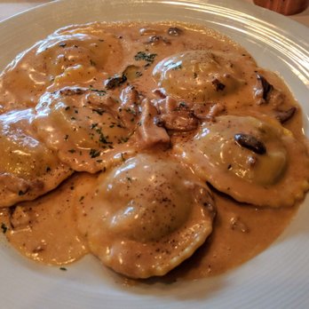 Cara Mia - Generously sized porcini mushroom ravioli - Italian Near Me - Millburn, New Jersey Cara Mia - Generously sized porcini mushroom ravioli - Italian Near Me - Millburn, New Jersey