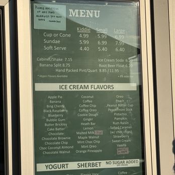 Brickley's Ice Cream - Menu - Ice Cream & Frozen Yogurt Near Me - Wakefield, Rhode Island Brickley's Ice Cream - Menu - Ice Cream & Frozen Yogurt Near Me - Wakefield, Rhode Island