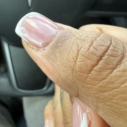 Morrissey Nail and Spa - "French acrylic set"