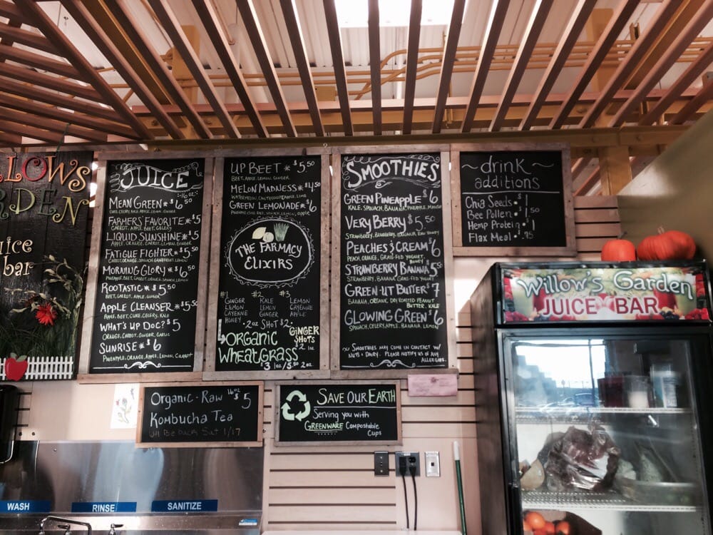 WILLOW ‘S GARDEN JUICE BAR Updated September 2024 420 E Blvd Dr