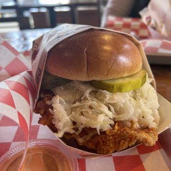 Hangry Joe's Hot Chicken - Chicken Sando - New American Near Me - Dallas, Texas Hangry Joe's Hot Chicken - Chicken Sando - New American Near Me - Dallas, Texas