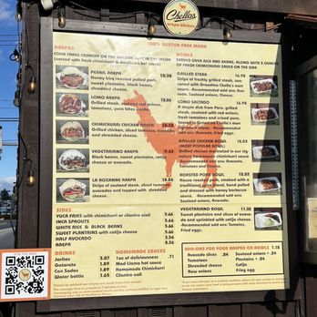 Chellas Arepa Kitchen - Menu - Venezuelan Near Me - Lancaster, Pennsylvania