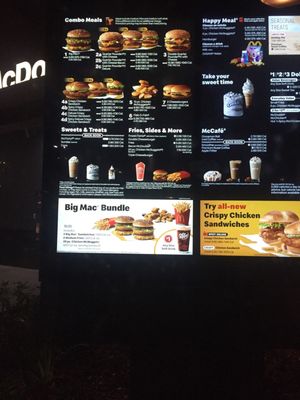 Menu photo 1 McDonald's Carson, CA Menu photo 1 McDonald's Carson, CA