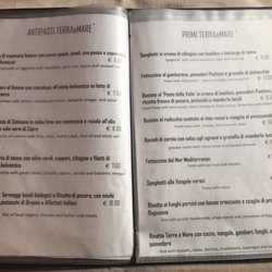 Trattoria Terra e Mare - Menu