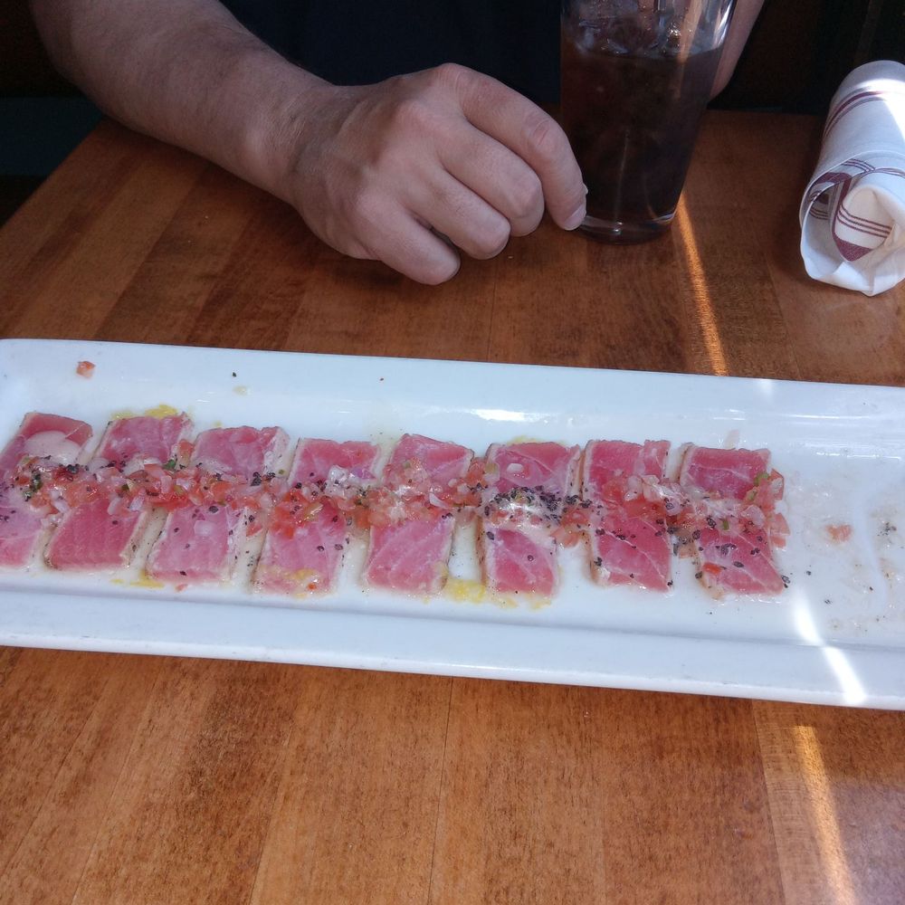 This is the Tuna Cervichi at Crave Kitchen & Bar in El Paso, TX. This is the Tuna Cervichi at Crave Kitchen & Bar in El Paso, TX.