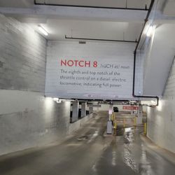 Giant Food - Free parking for Giant Food customers on the right side of the garage.