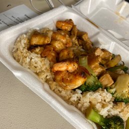 Shrimp & Teriyaki Chicken