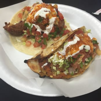 Mariscos Mocorito - Marlin and shrimp tacos - Mexican Near Me - Orange, California