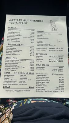 Menu photo 4 Jeff's Family Friendly Restaurant Murfreesboro, TN Menu photo 4 Jeff's Family Friendly Restaurant Murfreesboro, TN