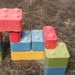 The Popcorn Store - Lego candy construction on the way.
