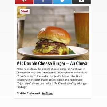 Small Cheval - Burgers Near Me - Chicago, Illinois