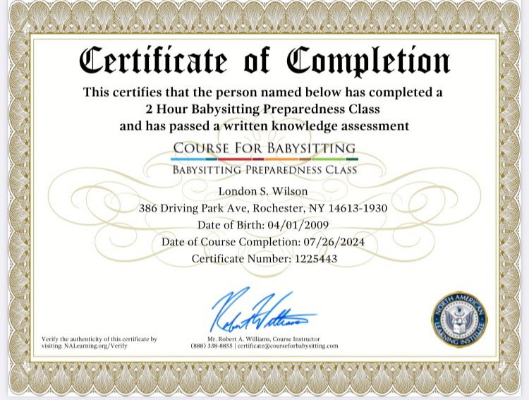 London’s Babysitting - childcare center in Rochester, NY