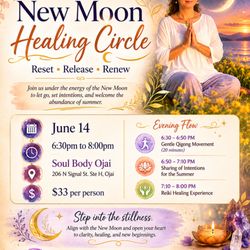 Alignment Healings - Monthly New Moon healing circle