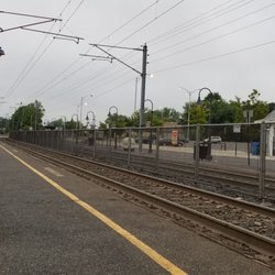 New Jersey Transit Little Silver Train Station - Waiting for the early train to New York city