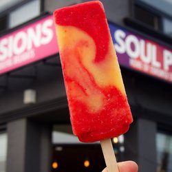 Vegan Raspberry Mango Swirl Soul Pop!