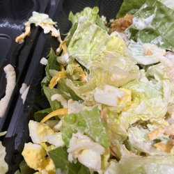 1 ft hair in the salad