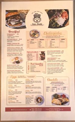 Menu photo 2 La Casa De La Abuela Edinburg, TX Menu photo 2 La Casa De La Abuela Edinburg, TX