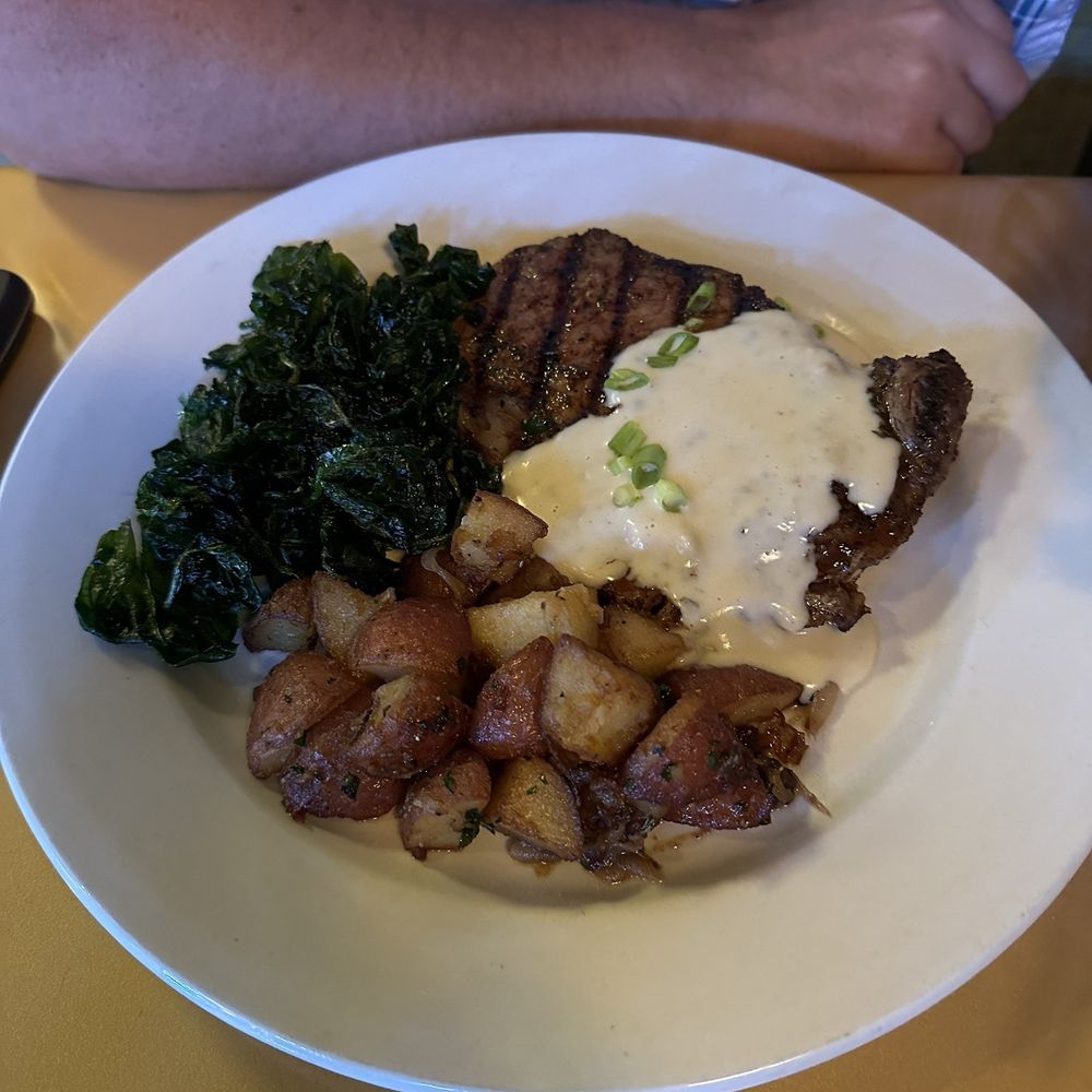 Rain - 10 Oz Blackened Ribeye - American Near Me - Abingdon, Virginia Rain - 10 Oz Blackened Ribeye - American Near Me - Abingdon, Virginia