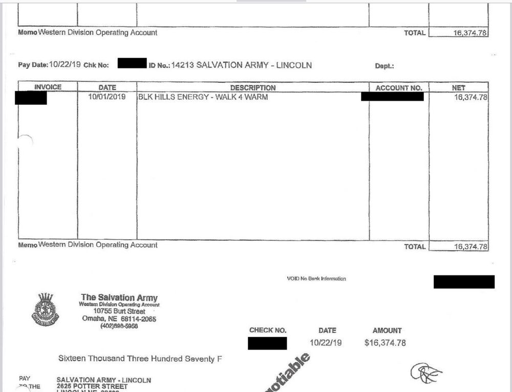 The Salvation Army - social services organization in Lincoln, NE