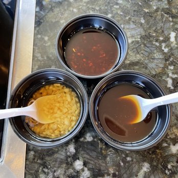 Happy Lamb Hot Pot - Dipping sauce 50 cent each - Mongolian Near Me - Mountain View, California Happy Lamb Hot Pot - Dipping sauce 50 cent each - Mongolian Near Me - Mountain View, California