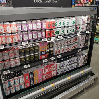 Walmart Supercenter - a display of beer in a store - Grocery Near Me - Springdale, Arkansas Walmart Supercenter - a display of beer in a store - Grocery Near Me - Springdale, Arkansas
