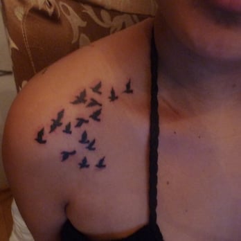 Ricky Tattoo Studio - UPclose - Freedom birds - Tattoo Near Me - Alameda, California