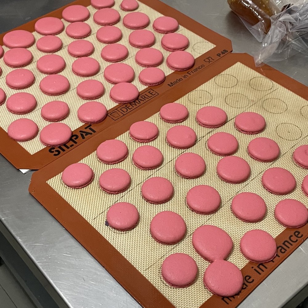Atelier Sucré - two trays of cookies on a table - Do-It-Yourself Food Near Me - New York, New York Atelier Sucré - two trays of cookies on a table - Do-It-Yourself Food Near Me - New York, New York