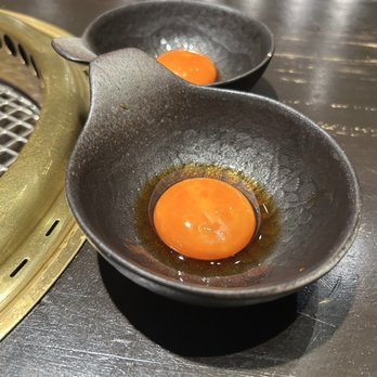 Yakiniku Shodai - Beautiful egg yolk - Japanese Near Me - San Francisco, California Yakiniku Shodai - Beautiful egg yolk - Japanese Near Me - San Francisco, California