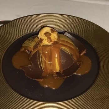 Edge Steakhouse - Chocolate Sphere - Steakhouses Near Me - Las Vegas, Nevada