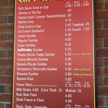 Smyth's Ice Cream Stand - Others options on the menu. - Ice Cream & Frozen Yogurt Near Me - Enfield, Connecticut Smyth's Ice Cream Stand - Others options on the menu. - Ice Cream & Frozen Yogurt Near Me - Enfield, Connecticut