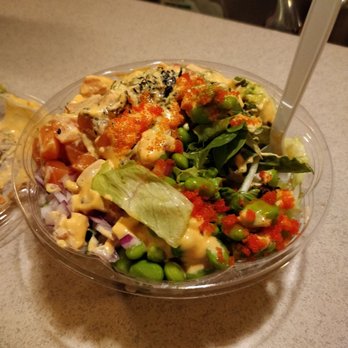 Poke It Up - So yummy and so much food for a regular size! Fresh fish, good toppings, and many sauce options - Sushi Bars Near Me - Madison, Wisconsin Poke It Up - So yummy and so much food for a regular size! Fresh fish, good toppings, and many sauce options - Sushi Bars Near Me - Madison, Wisconsin