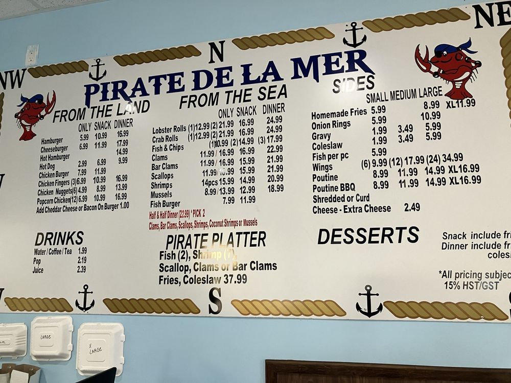 Pirate de La Mer Logo