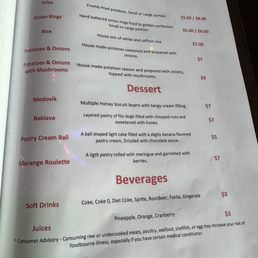 Menu 1/2024 Menu 1/2024
