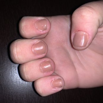 Gorgeous Nails - The ring finger is crooked and the edges on 2 of the nails weren't even cleaned up - Nail Salons Near Me - San Dimas, California Gorgeous Nails - The ring finger is crooked and the edges on 2 of the nails weren't even cleaned up - Nail Salons Near Me - San Dimas, California