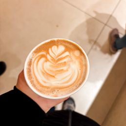 Gorgeous latte art