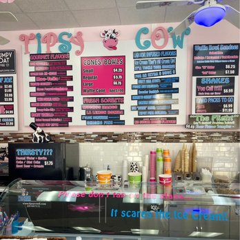 Tipsy Udder - Menu - Ice Cream & Frozen Yogurt Near Me - Bonita Springs, Florida Tipsy Udder - Menu - Ice Cream & Frozen Yogurt Near Me - Bonita Springs, Florida
