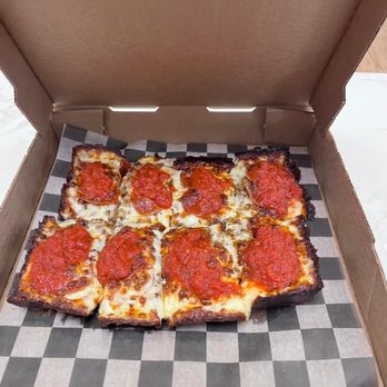 Rockstar Pizza - Detroit style GF pizza - Pizza Near Me - Brownsburg, Indiana Rockstar Pizza - Detroit style GF pizza - Pizza Near Me - Brownsburg, Indiana