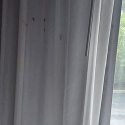 Comfort Suites - Dirt on curtain