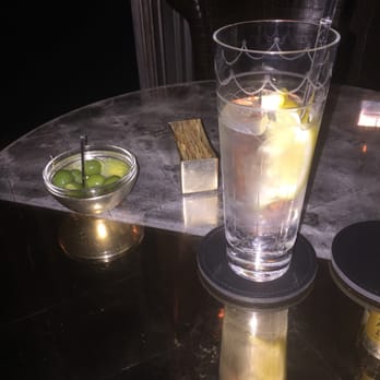 Connaught Bar - Olives, crackers and a cold Gin and Tonic. - Bars Near Me - London, XGL