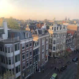 View from our sixth floor balcony