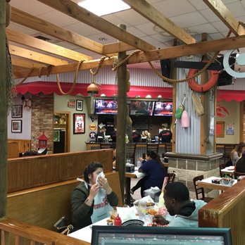 Crawfish Cafe - The front where the food comes out of - Seafood Near Me - Houston, Texas