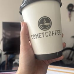 Comet Coffee & Microbakery - Dirty matcha :)