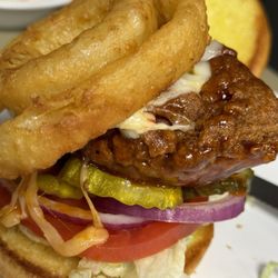Dick's Wings And Grill Starke - Honey Hot Chick'N Lick'N sandwich