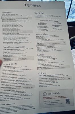 Menu photo 1 Cooper’s Hawk Winery & Restaurant Middleton, WI Menu photo 1 Cooper’s Hawk Winery & Restaurant Middleton, WI