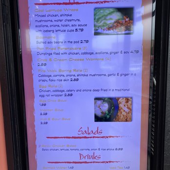 Fire Wok - Menu - Asian Fusion Near Me - San Antonio, Texas