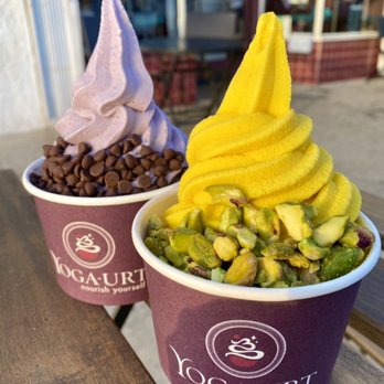 Yoga-urt - Radiant Golden Rose & Lavender Blossom - Ice Cream & Frozen Yogurt Near Me - Los Angeles, California